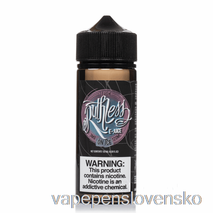 Svieža Na ľade - Neľútostná Para - 120ml 0mg Vape Cigareta